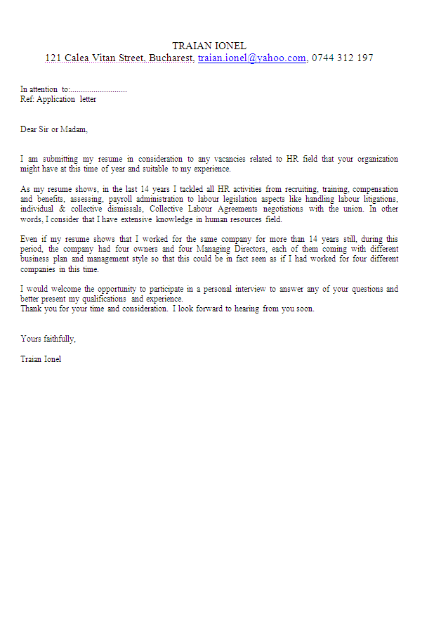 human resources manager cover letter sample human