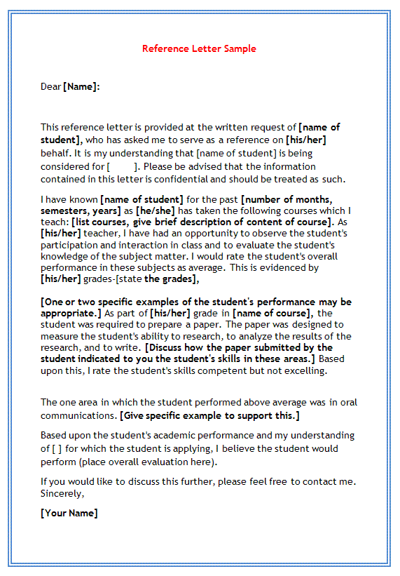 Personal Recommendation Letter Sample from www.all-docs.net