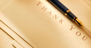 Thank-you letter format
